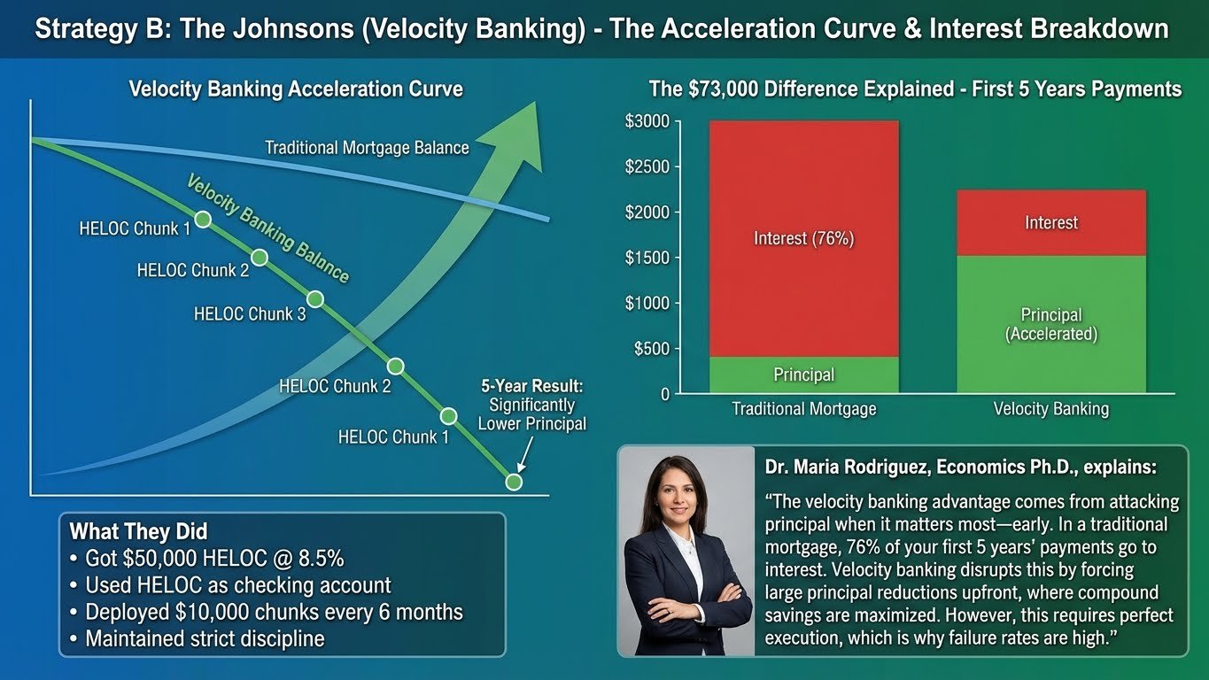 Velocity Banking Acceleration Graph