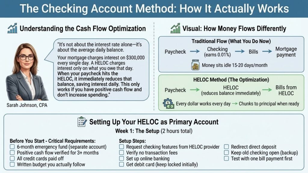 The Checking Account Method: How It Actually Works