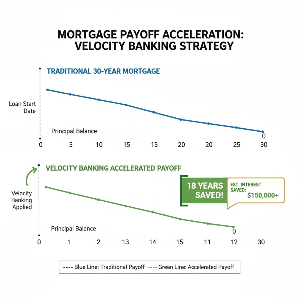 Mortage Payoff Acceleration: Velocity Banking Strategy